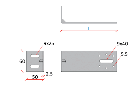 EBV CLADDING BRACKET